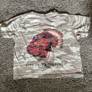 Boys Only Turkey tee sz 3T